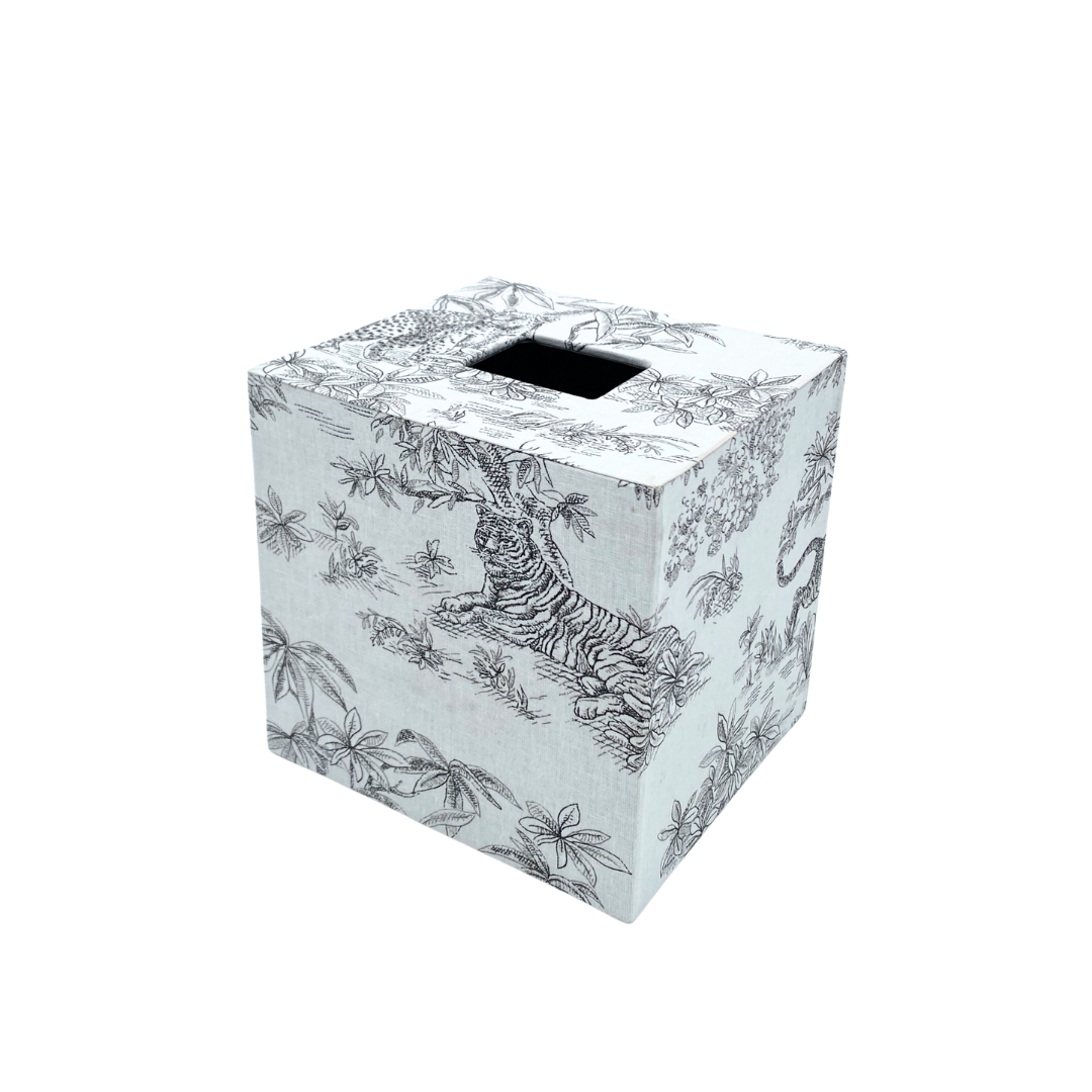 TISSUE BOX COVER - JUNGLE